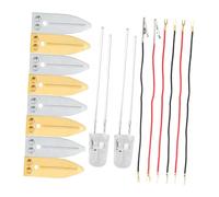 VICASKY Kit Esperimenti Scientifici per Batteria Frutta e Educativo con Piastre in Rame e Materiale Plug Sicuro per Lezioni e Progetti Scolastici