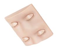 VICASKY Kit Per Esercitazioni Manichino Per Ciglia Palpebre Realizzate in Silicone Per Pratica Extension Ciglia
