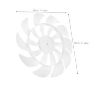 VICASKY Lame Ventilatore in Plastica Resistente Ricambio per Ventilatori Soffitto Piedistallo e Tavolo con Design Silenzioso per Ambienti Domestici e Uffici