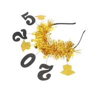 VICASKY Laurea Cerchietto Festa di Laurea Vestire Festa Del Laureato Forniture Per La Laurea Fascia Per La Stagione Laurea Puntelli di Scena Dorato Ferro