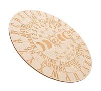 VICASKY Lavagna divinazione con motivo creativo per accessori Wiccan - Tavola fantasma decorativa per la casa con intaglio - Strumento di divinazione per la meditazione