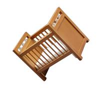 VICASKY Letto in miniatura per casa delle bambole con materasso per cameretta dei bambini, design leggero e compatto per le case delle bambole favorisce la creatività e l'immaginazione