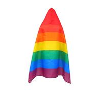 VICASKY Lgbt Rainbow Cape per feste Gay Pride, portatile e pratico per e celebrazioni, materiale di alta qualità per una lunga durata