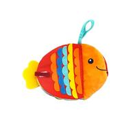 VICASKY Libro Di Stoffa Educativo A Forma Di Pesce Piccolo Morbido E Senza Sbavature Giocattolo Per Lapprendimento Precoce E La Vista