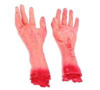 VICASKY Mani separate Decorazione di Halloween Spaventoso Giocattolo Mano Sanguinoso Per Casa Infestata E Zombie Feste Realistiche Mani Rrotte Come Puntello di Halloween