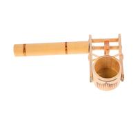 VICASKY Manico Bambù Castagnette per strumento musicale mano coordinazione occhi e creatività musicale per feste ed eventi sportivi