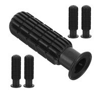 VICASKY Maniglie in Plastica per Calcio Balilla da Tavolo 0,7 M, Set da 5 Pezzi Impugnature Ergonomiche Antiscivolo, Sostituzioni per Biliardino per Giocatori, Facile Montaggio e Presa