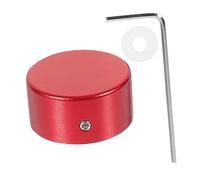 VICASKY Manopole per Pedale Effetti Chitarra in Metallo Rosse, Manopole di Controllo Rotativo Resistenti alle Intemperie, Accessori per Strumenti Musicali per Uso Prolungato