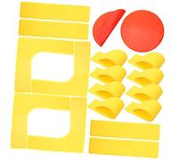 VICASKY Marcatore per Campi Sportivi Marcatura Antiscivolo Set 10 per Allenamento Calcio e Tennis Materiale Resistente per Esercizi Sportivi
