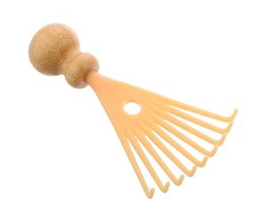 VICASKY Massaggiatore Portatile per Cute Capillare con Artigli Massaggianti, Spazzola Esfoliante per Shampoo Mini, Strumento Rilassante per Testa e Collo in Resina, per Viaggi e Uso