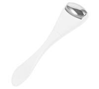 VICASKY Massaggiatore Viso e Occhi Ice Roller Bianco per Donna Rotella Antirughe Compatto e Portatile Massaggio Rilassante per Elastico e Sollievo Affaticamento