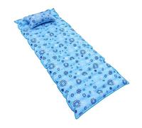 VICASKY Materasso Ad Acqua Estivo Raffreddante in Pvc 190x75 Cm Per Studenti e Casa, Materassino Fresco Tecnologia Anti Perdite e Cuscino Incluso