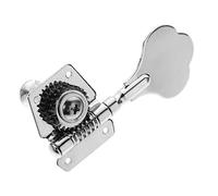 VICASKY Meccaniche per Basso Elettrico Cromate Piroli, Set di Accordatori per Corde di Basso, Testa Macchina per Sostituzione, Accessori Professionali per Strumenti Musicali