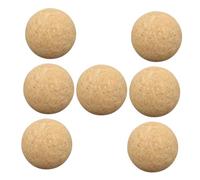 VICASKY Mesa de Futbolito para adultos - Set di 7 calcette da calcio per foose, per palloni da tavolo, per il tempo libero, in legno, beige
