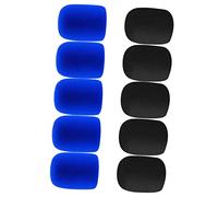 VICASKY Microfono, accessori parabrezza, 10 pezzi, misura universale, riduzione del rumore Ktv palcoscenico