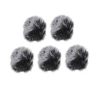 VICASKY Migliore copertura per microfono di ricambio, confezione da 5 pezzi, antivento per microfono