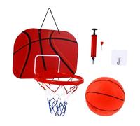 VICASKY Mini Basket con Pallone Gonfiabile Telaio Sospeso Facile Installare per e Camera Colore Casuale