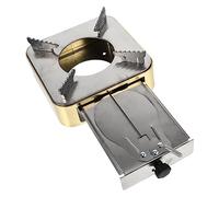 VICASKY Mini bollitore alcolico per campeggio antivento bruciatore regolabile per attività all'aperto, portatile e leggero per ed escursioni