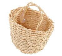 VICASKY Mini cestino intrecciato, modelli di cestino per mini lavori fai da te, decorazione da parete