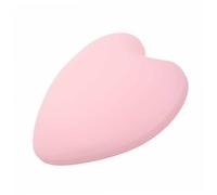 VICASKY Mini cuscino per nail art a forma di cuore, per racchette da tennis, cuscino per unghie, cuscino a forma di cuore, per unghie in poliuretano rosa