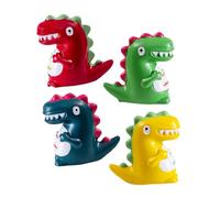 VICASKY Mini giocattolo dinosauro 4 pezzi resina Dino-statue per il giardino decorazione della casa