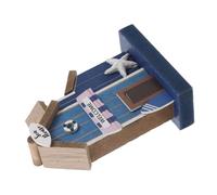 VICASKY Mini oggetti di scena nautica per il bagno, accessori da spiaggia in miniatura per il fai da te, decorazione per la casa delle bambole mediterranea, decorazione per la camera da letto blu