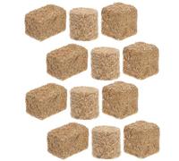 VICASKY Mini pile di fieno, 12 pezzi, artificiali, per giardino, paesaggio, decorazione per esterni