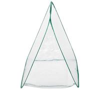 VICASKY Mini Serra Pieghevole Triangolare in PVC per Piante Piccole | Montaggio senza Attrezzi, Portatile, per Balconi e Spazi Esterni Ridotti