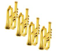 VICASKY Mini Verse Bambole Ci Miniatura Strumento Decorazione 4pcs Plastica Strumenti Musicali Per Casa Doll