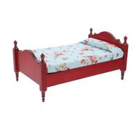 VICASKY Miniatura Mobili Letto In Legno Per Casa Donne Letto Per Camera Da Letto Lavorazione Di Alta Qualità Per Decorazione In Miniatura E Mondi Di Gioco Creativi