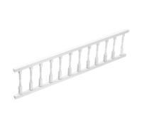 VICASKY Miniature Corrimano in Legno Bianco Colonne per Casa delle Accessorio Decorativo Leggero e Resistente per Mobili in Miniatura Modellismo e Progetti DIY