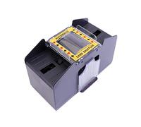 VICASKY Miscelatore Elettrico Carte Per Bridge E Carte Da Poker Miscelatore Automatico Senza Ponti Della Batteria Allo stesso tempo Per Giochi E Concorsi Nero