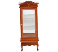 VICASKY Mobili per la casa delle bambole in miniatura Scala 112 Libreria realistica in legno per giochi di ruolo