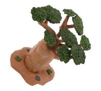 VICASKY Modello albero del pane in miniatura per bambini, albero giocattolo, albero di cartone, albero del paesaggio, mini per mini alberi per il fai da te, modello Diorama PVC