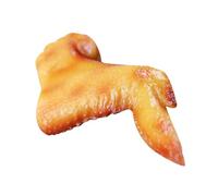 VICASKY Modello di simulazione delle ali di pollo Materiale PVC Aspetto realistico Articoli decorativi per la casa Aiuto educativo per le famiglie