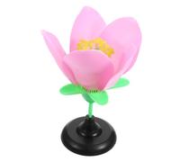 VICASKY Modello floreale realistico a forma di foglia - Fiore di pesca PVC biologia modello educativo giocattolo educativo per bambini decorazione della casa