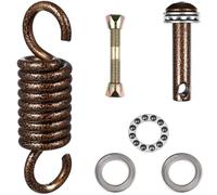 VICASKY Molla per poltrona sospesa, con molla oscillante, set da appendere, 1 set di ganci per sedia a dondolo, hardware per altalene, accessori per sedie pesanti