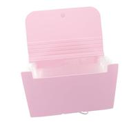 VICASKY Nail Stamping Plate Holder Custodia Protettiva Trasparente Pieghevole per Nail Template e Stencil Organizer per Stamping Plates con Pagine Anti-danneggiamento e Portatile per