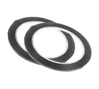 VICASKY Nastro Adesivo per Tastiera Violino 3mm X 66m, Adesivi per Scale e Posizioni Dita, Set 2 Pezzi Nero, Guida per Esercizi Strumenti a Corda Principianti e Ragazzo Ragazza