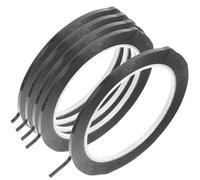 VICASKY Nastro Adesivo per Violino 3mm Nero Set da 5 Pezzi Etichette di Posizione delle Dita per Principianti Accessorio per Strumenti Musicali Aiuto Apprendimento Violino Insegnanti