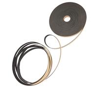 VICASKY Nastro sigillante per finestre e porte, autoadesivo, 10 mm, resistente alle intemperie, isolamento acustico, antipolvere, per una tenuta efficace contro correnti d'aria e