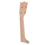 VICASKY Neck Unfinished for Ukulele Neck Blank Wood for Concert Ukulele Easy to Lightweight and