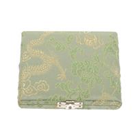 VICASKY Oboetui Scatola di immagazzinaggio Portatile Per Tubi Oboi Modello Di Seta Verde Organizzatore Di Alta Qualità Oboe Per Viaggi E Protezione Delle Foglie