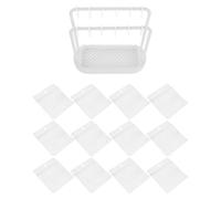 VICASKY Organizer per Vestiti Bambolotti con Trasparenti e Ganci Appendiabiti Supporto Leggero per Armadio Bambole e Esposizione Spille Ottimizzazione Spazio Verticale per Camerette e