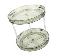 VICASKY Organizer Rotante con Ampia Capacità e Base Antiscivolo Cosmetici e Prodotti per Bagno per Toeletta