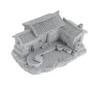 VICASKY Ornamento Della Casa Cinese In Miniatura Per Giardino Paesaggio Modello Per Decorazione Bonsai Per Balcone Giardino Interni Design Elegante Robusto Per Progetti Creativi