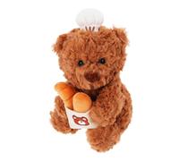VICASKY Orsetto Peluche Chef con Cappello da Cuoco Decorazione Carina per Cucina e Panetteria Giocattolo Vivid per Bambine e Feste