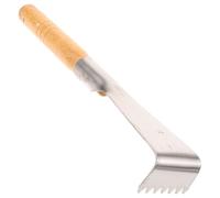 VICASKY Pala da giardino con manico ergonomico in legno, per lavori senza sforzo in giardino, per la rimozione di ortaggi