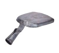 VICASKY Pala per Cenere in Ferro Forgiato Mano Pala per Stufa e Barbecue Spatola Robusta e Ergonomica per Pulizia del Focolare e Forno Materiale Ecologico e Resistente