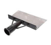 VICASKY Paletta Per Escrementi Di Pollame in Metallo, Strumento Per Pulizia Letame in Allevamenti Domestici, Lama Larga 20 Cm Per Facile Raccolta e Risparmio Energetico Nell’igiene Del Pollame